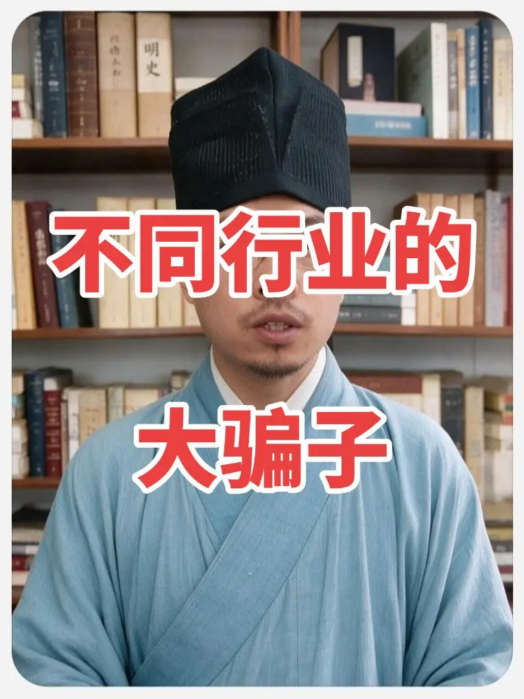 不同行业的骗子。