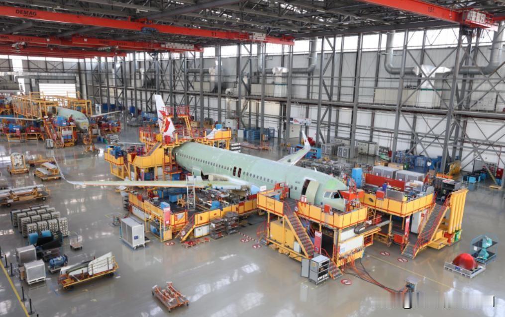 你可能不知道在天津总装空客A320neo飞机，中国制造含量（即工业合作与本地化率