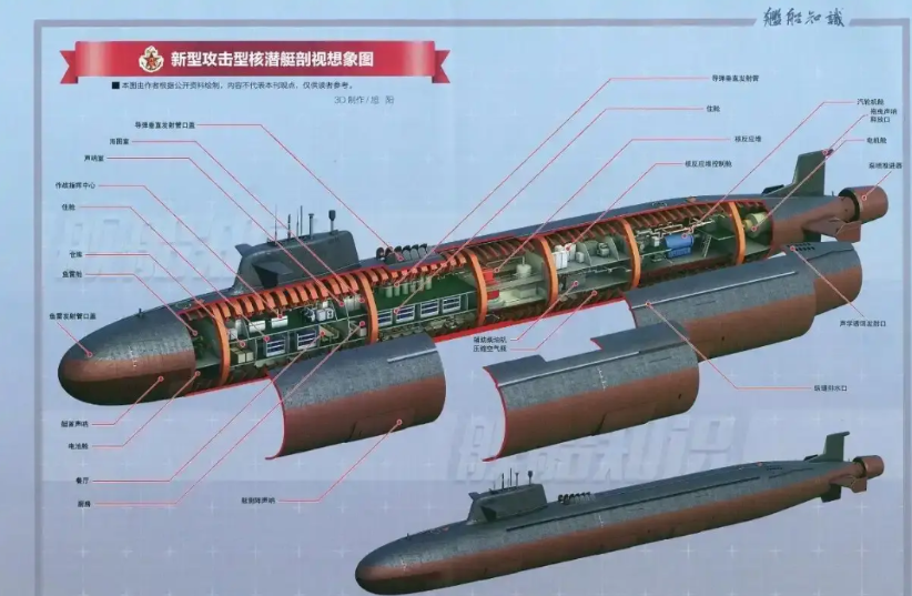 《中国船舶》官网透露已经生产出目前世界上尺寸最大的直径14米的潜艇耐压壳，新一代