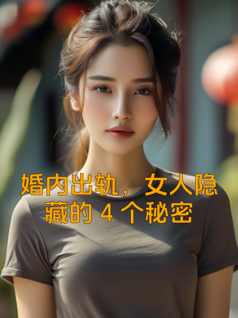 婚内出轨，女人隐藏的4个秘密