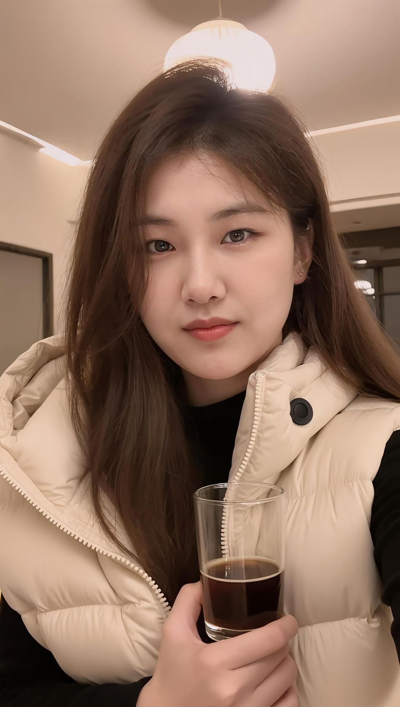 冬日暖阳下,一杯咖啡的惬意时光。