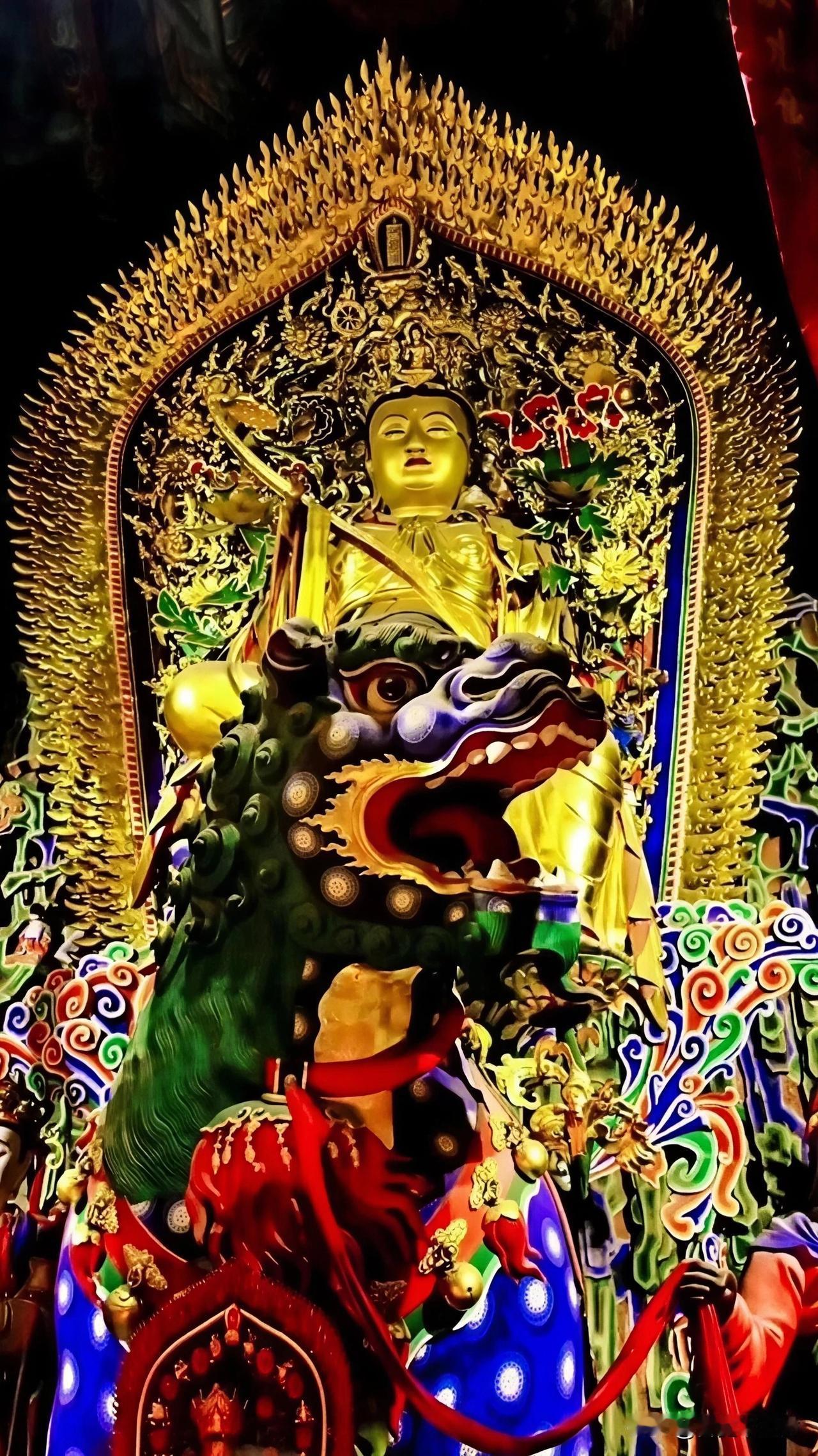 农历四月初四，恭迎大智文殊师利菩萨圣诞！🙏今天是农历四月初四，是文殊菩萨