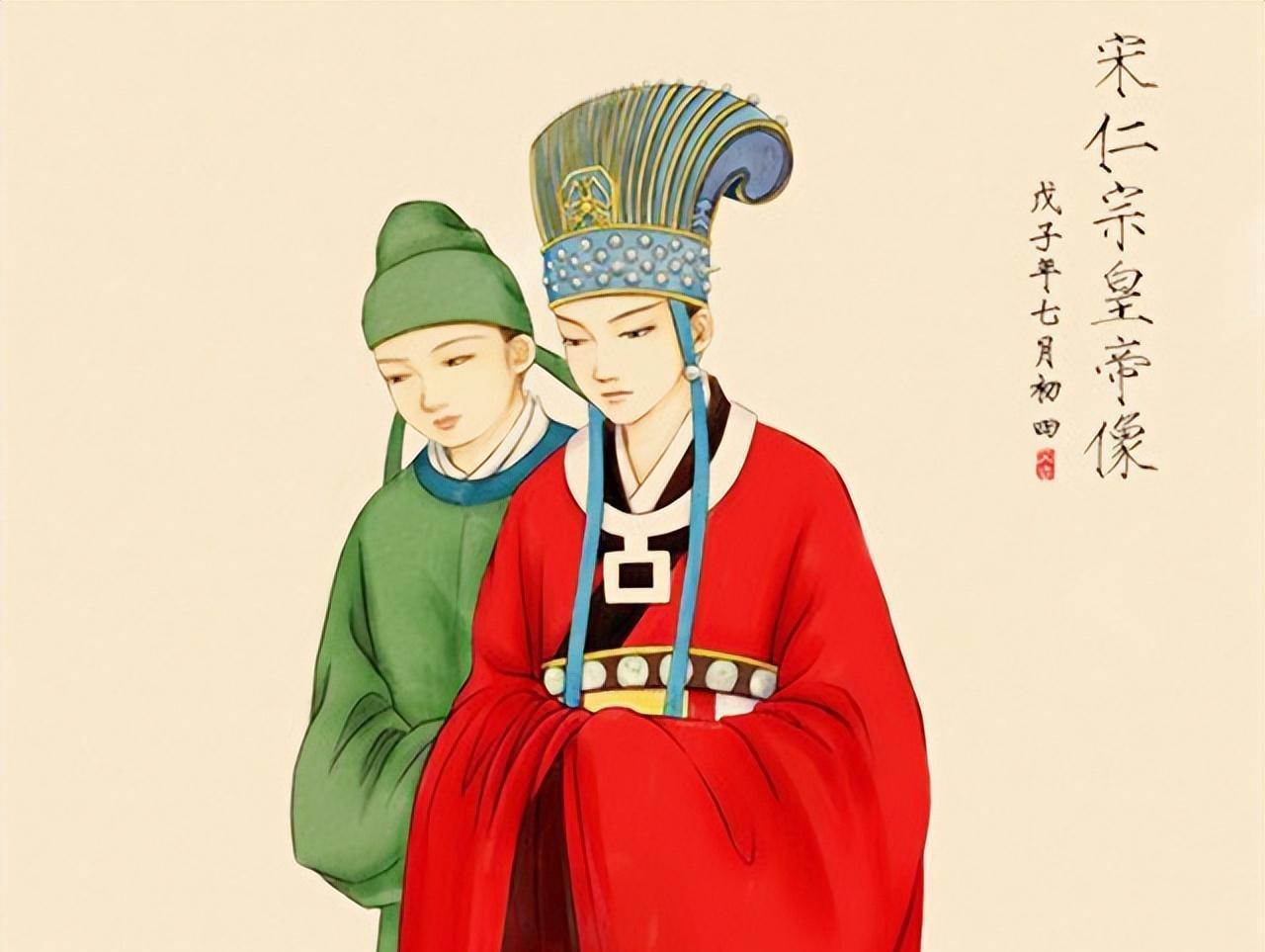 一日，宋仁宗上完朝，就急忙赶回宫里。他边走边摘下幞头，大声地吩咐道：“头皮痒得厉