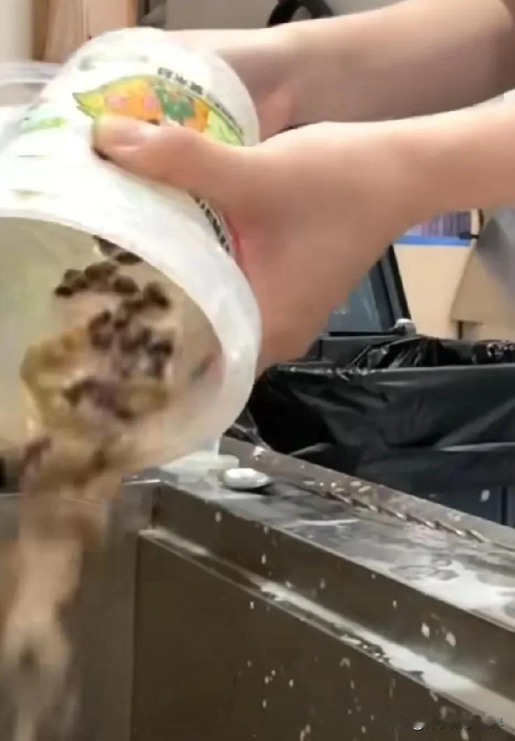 几百杯奶茶被倒进下水道，这3个人都该反思。1、顾客。既贪心又懒。贪心在于抢到