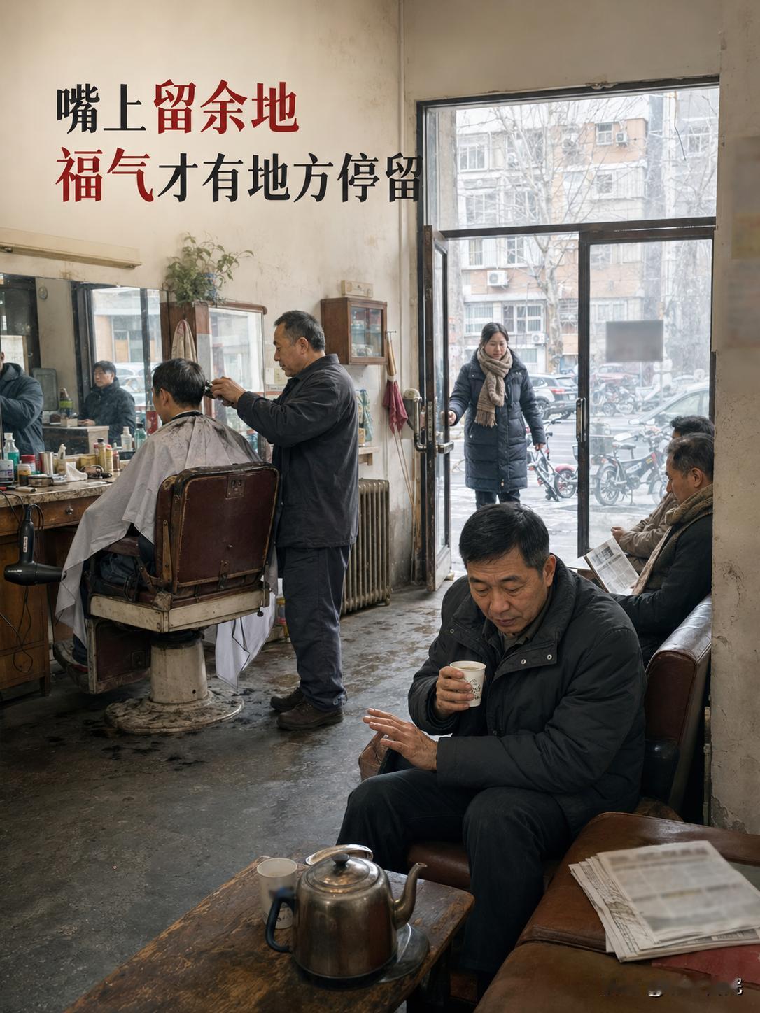 南怀瑾：一个人的福报，往往是从嘴上慢慢漏掉的一个人有没有福气，不只看他得到过什