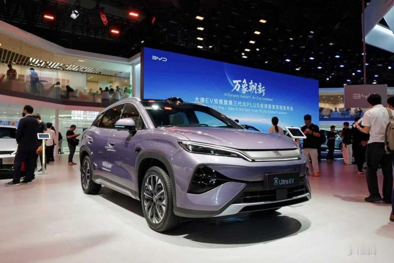 闪充时代三杰：宋Ultra、方程豹钛7、全新大唐EV完美卡位，阶梯分得死死