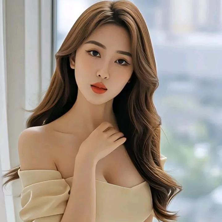 优雅甜美的都市少女，自然光下尽显温柔。温柔美少女温柔感美女温柔气质美女夜景