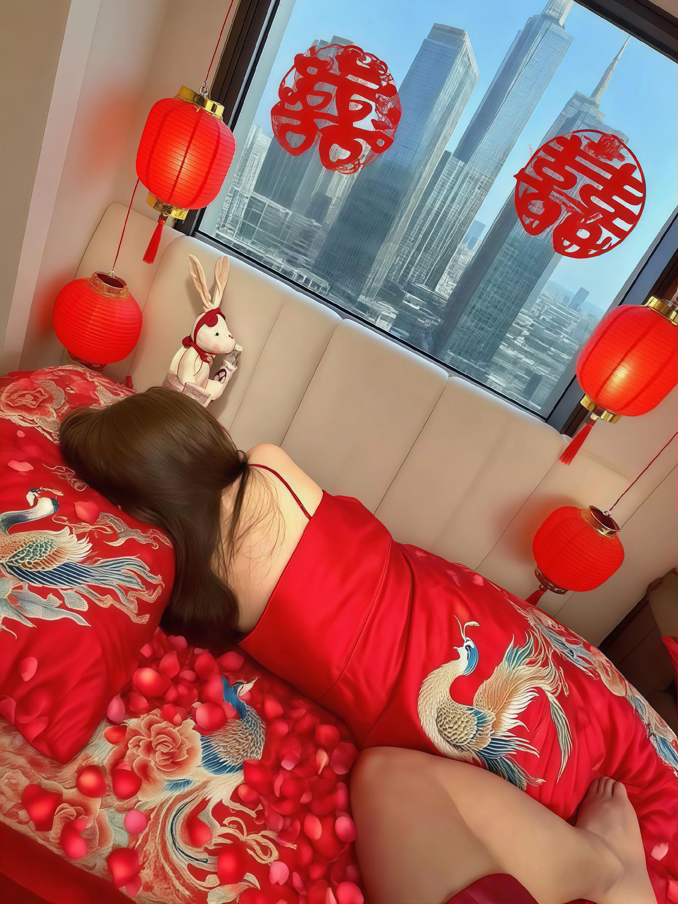 婚后起床的第一天 一觉睡到下午