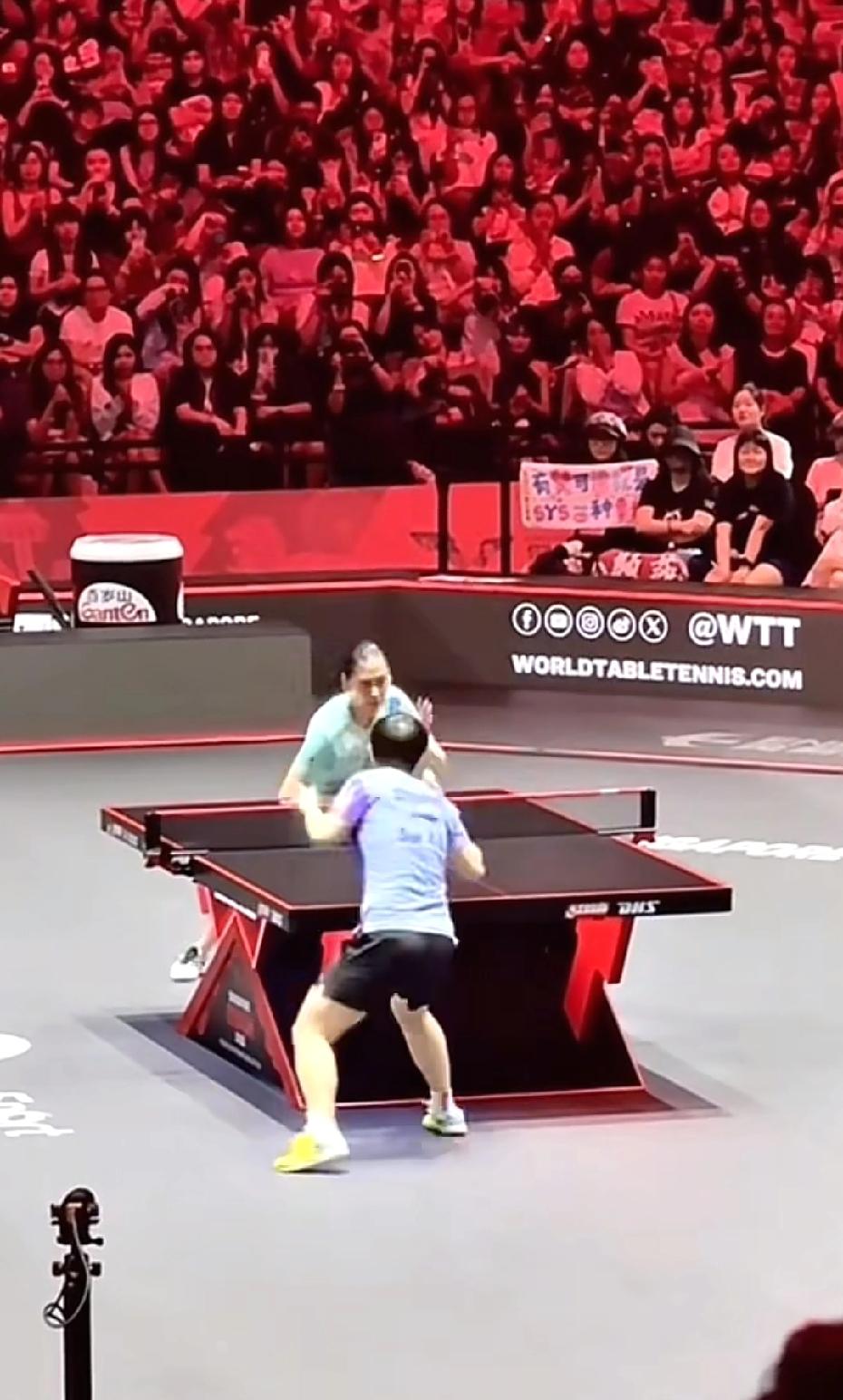 莎莎进决赛了，海产姐妹再次会师决赛；3月1日，2026新加坡大满贯，女单半决赛，