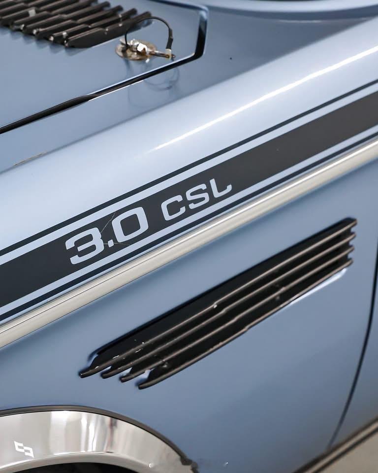 历史经典名车宝马3.0CSL新世代车型的设计就是致敬这个车
