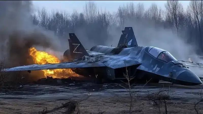 大开眼界！乌克兰特工渗入到俄罗斯空天军基地，烧毁了一架苏-27战机，然后大摇大