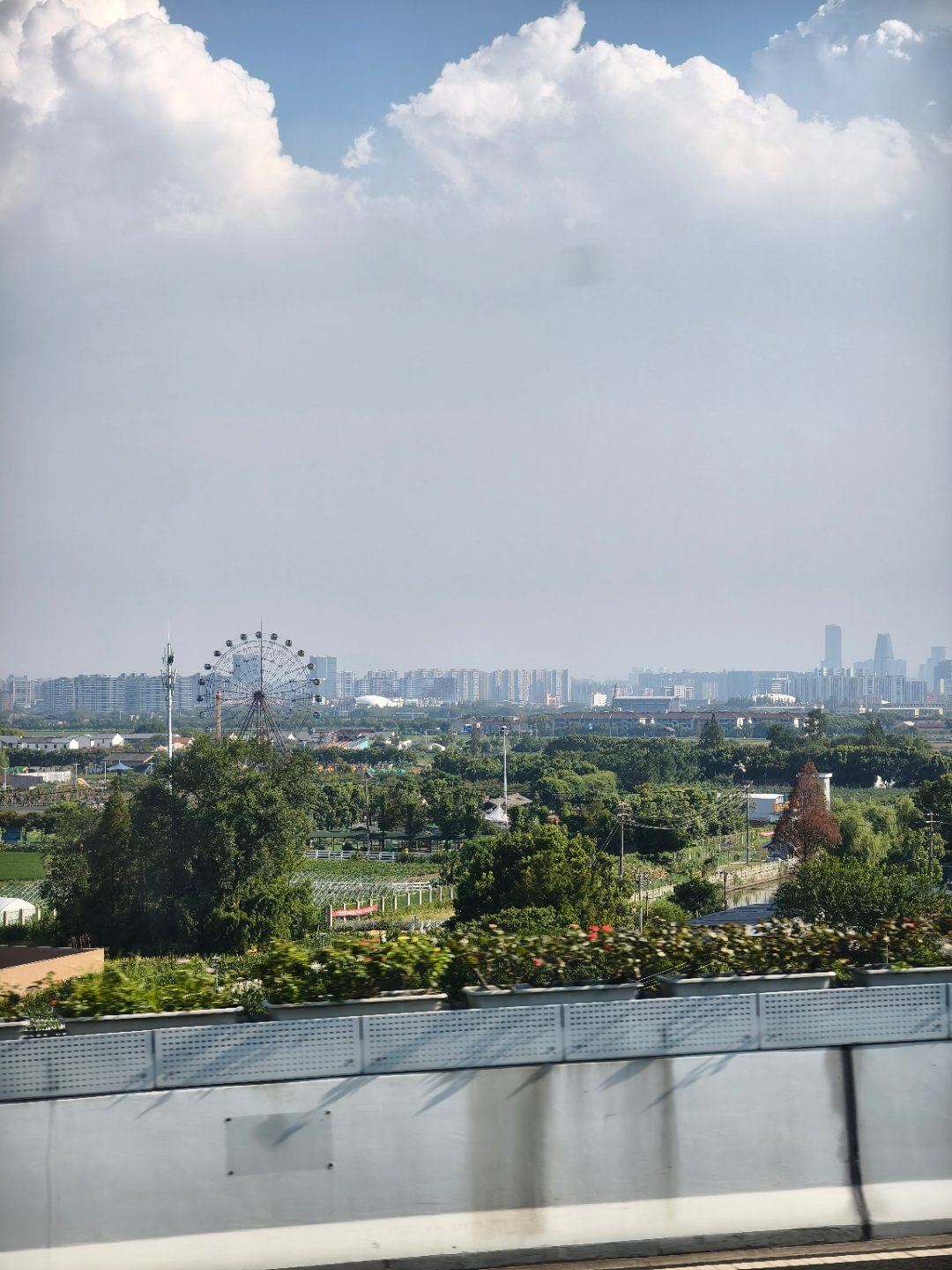 离开浙江第一城。。