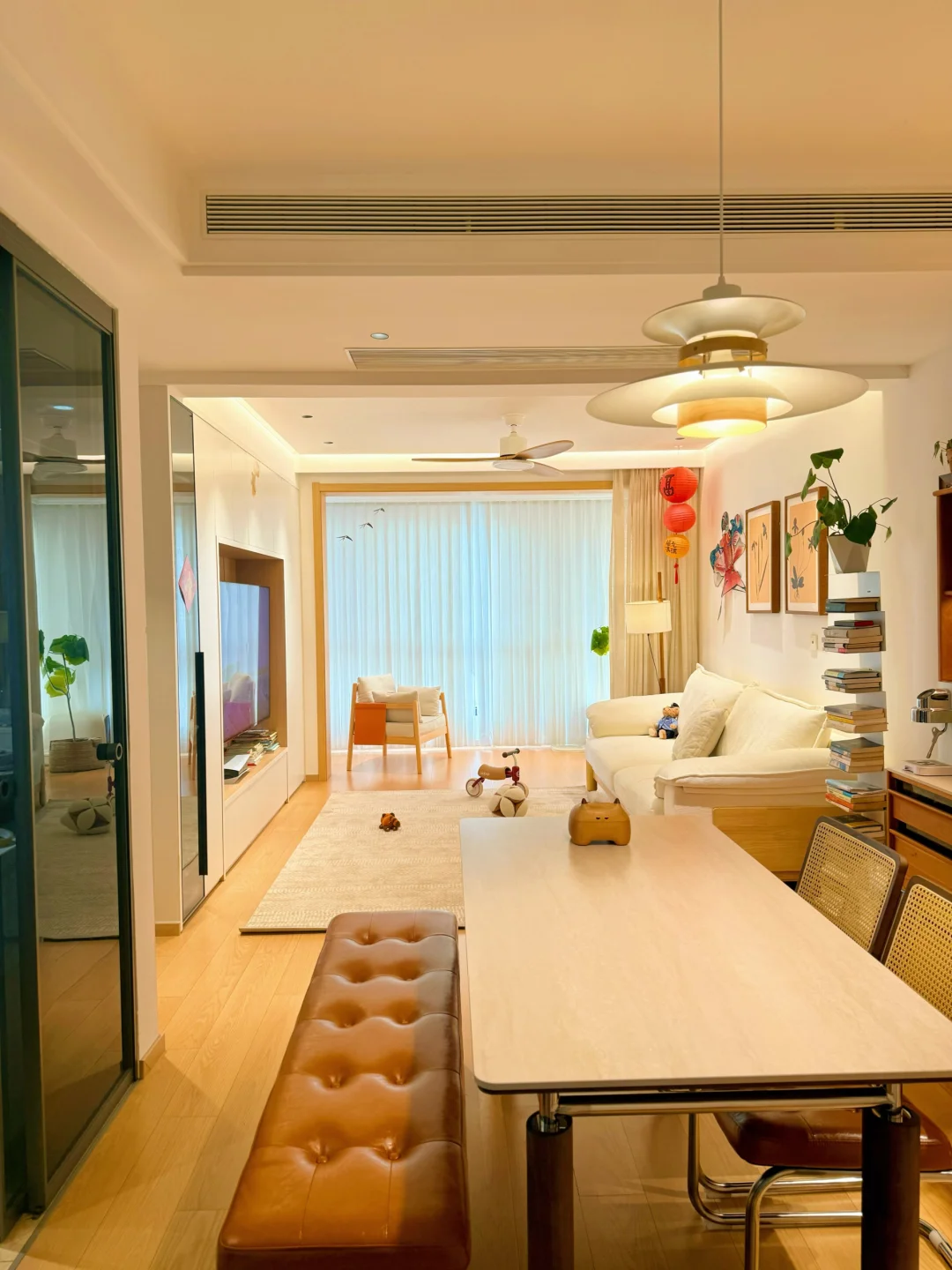 91平，简简单单自装的家🏠