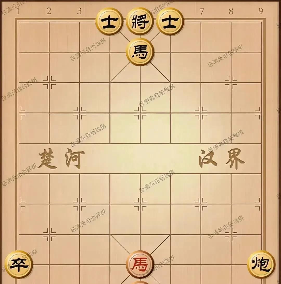 残棋残棋，越残越奇。这局盘面上没几枚棋子，按说棋势明了，胜负已定。红棋仅剩一匹孤