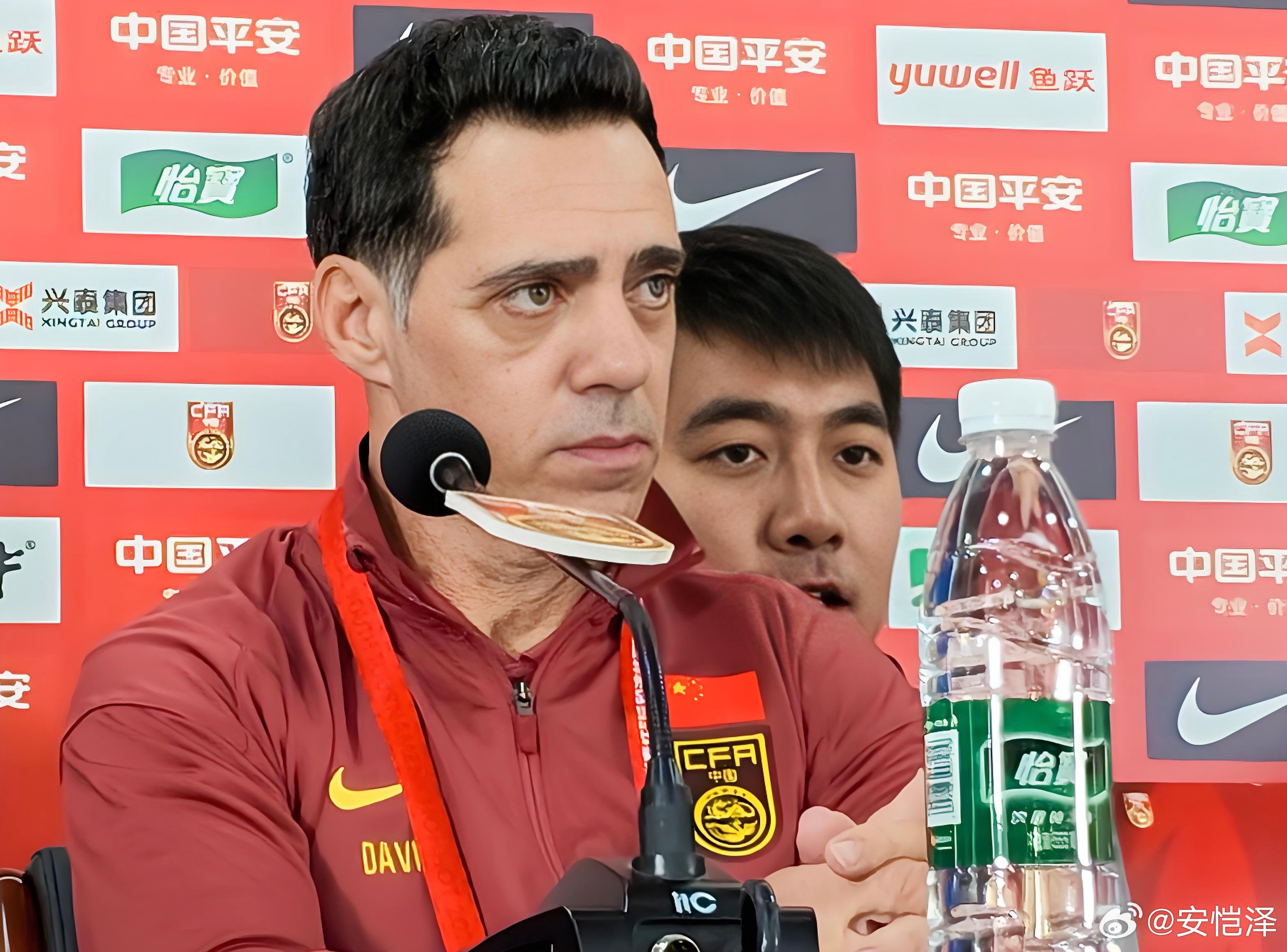 【有消息称：中国U-16国家男子足球队主教练大卫下课，助理教练李壮飞有望接任】李