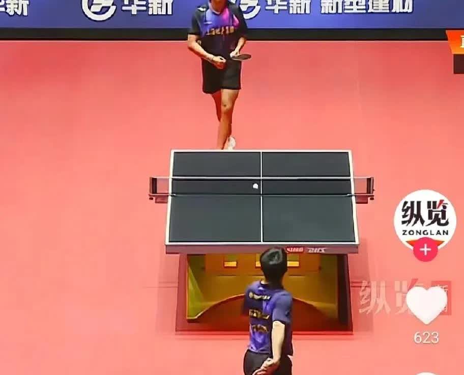 当赵子豪赢了林诗栋：樊振东：站起来笑着鼓掌👏许昕：一脸的不可置信！😲