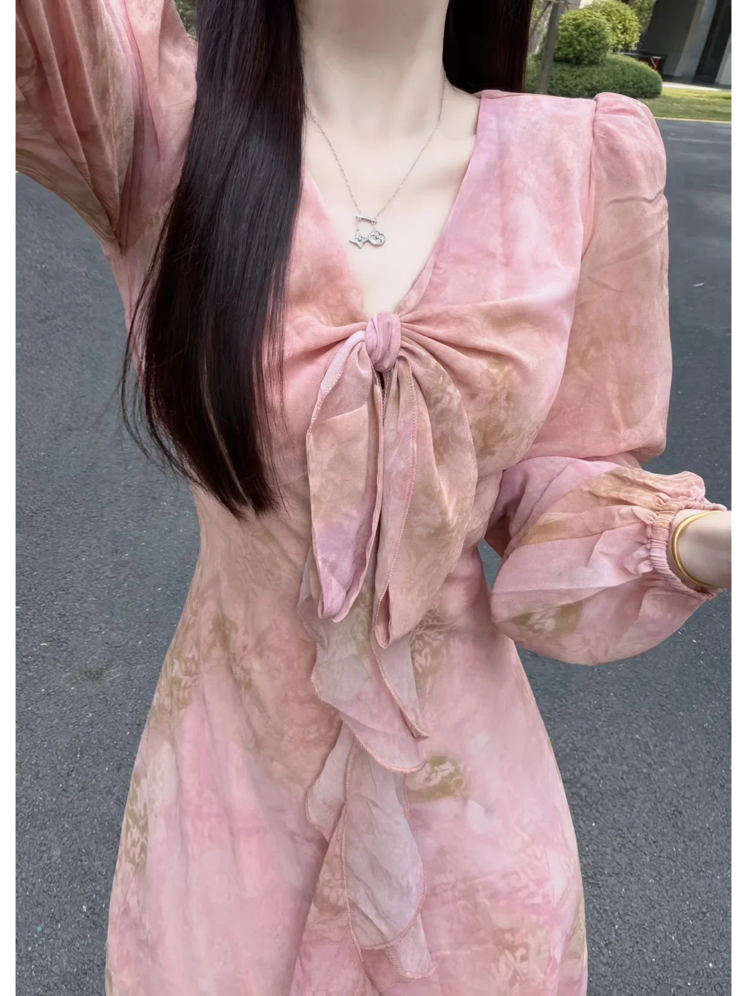 被这条碎花裙美晕啦～