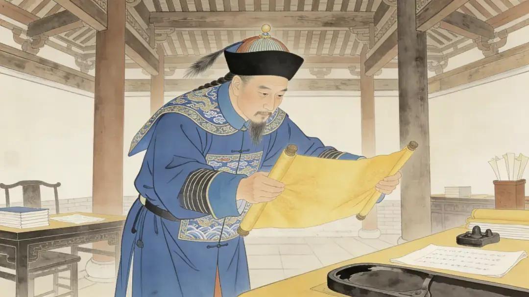 嘉庆年间，固始县县令谢兴峣接到了朝廷的旨意，要他进京面圣。他拿着诏书，又惊又喜，