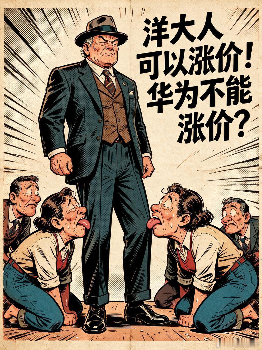 《洋大人可以涨价！华为不能涨价？》最近数码圈的双标大戏，真的看得人笑掉大牙。小黑子们又攥着新稿子冲出