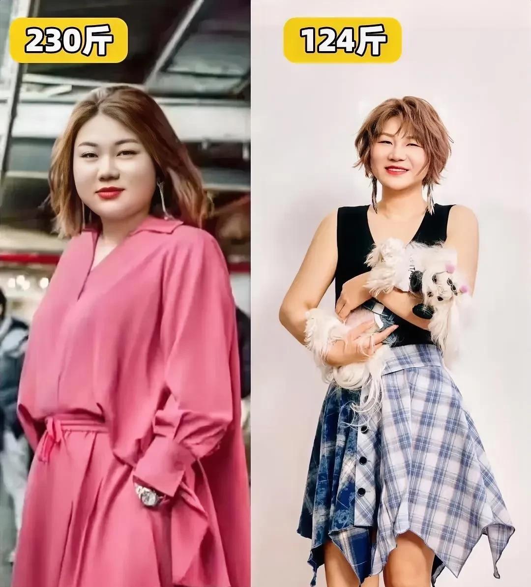终于知道为何230斤的杨天真能瘦到124斤了不是因为她每天都坚持运动，而是因为