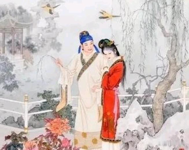 839年，68岁的白居易突发中风，半身瘫痪。他把家里的年轻家妓叫到榻前，摆了摆手