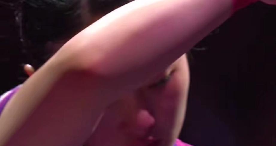 张本美和又被打哭了！！刚刚看了张本美和对战王曼昱这场比赛，太快了，鳗鱼打的太棒