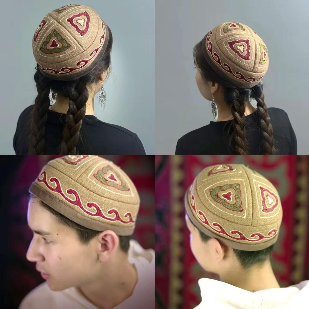 民族风帽子毛毡