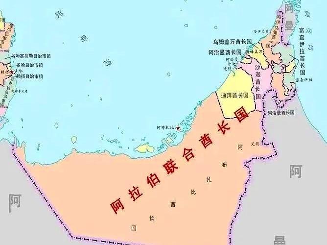 上海的经济总量约为5.39万亿元，阿联酋则是3.76万亿元，相当于我国深圳的水平