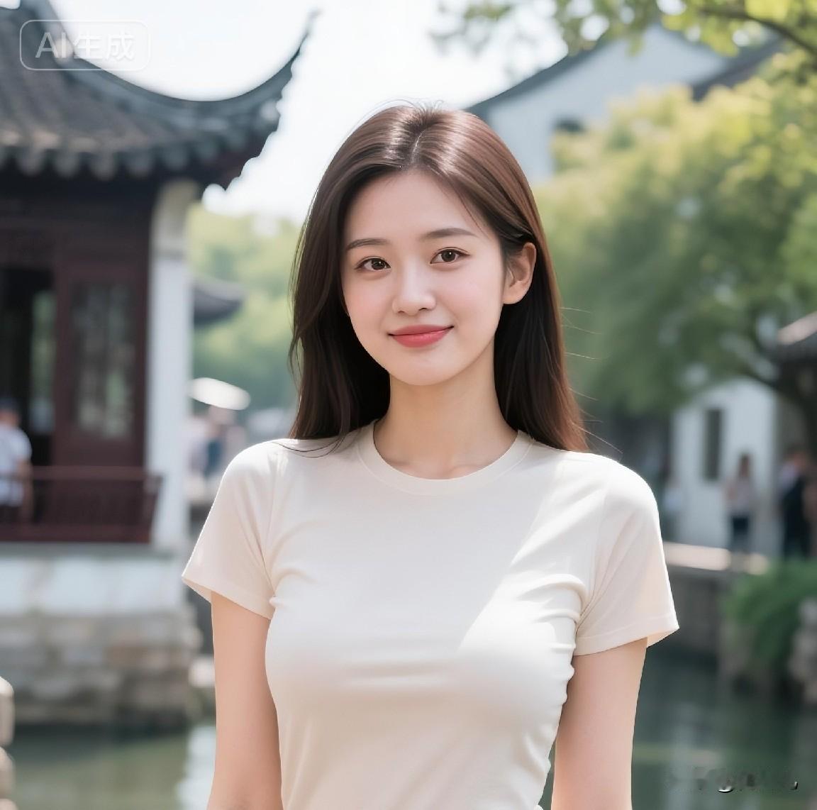 曲水回廊，撞见人间那温婉的色彩清风落日，遇上尘世里淡然的姿态在江南亭榭慢慢踱