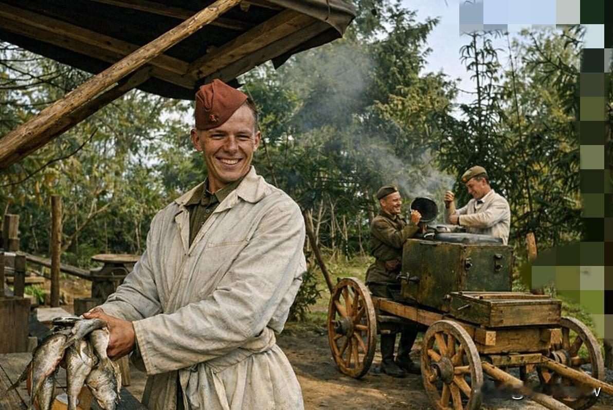 第二次世界大战时期的苏联军队离不开野战厨房，当然没有哪支军队能够离开野战厨房。