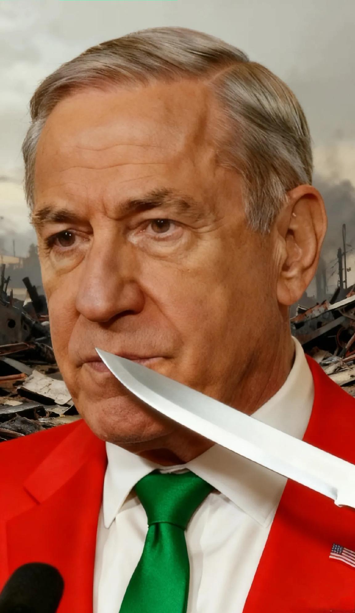 以色列消息！4月11日深夜，以色列总理内塔尼亚胡突然向全国发表电视声明，高调宣