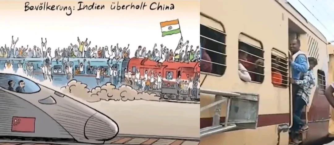 德国杂志说，中国发展比印度好，于是，印度甲亢姐愤怒了！认为印度被羞辱。