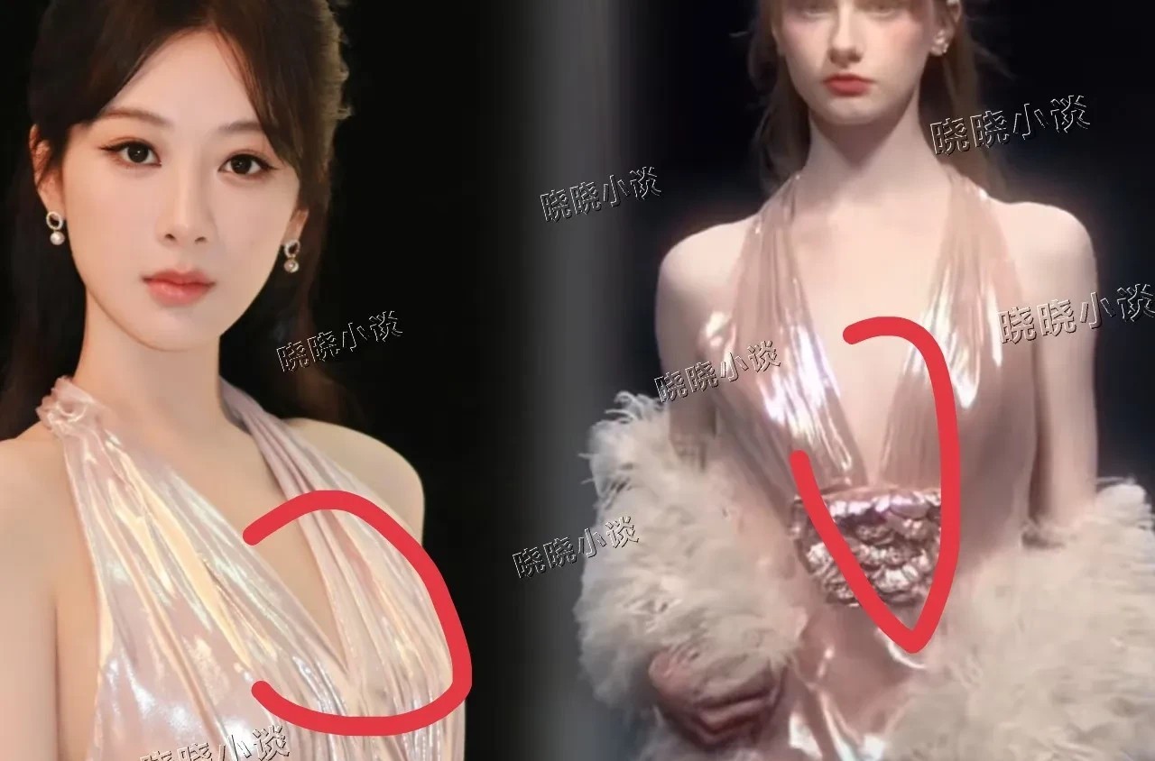 不得不说，我头一次看见女明星这么做的！杨紫真的是一股清流，穿礼服竟然把深V缝