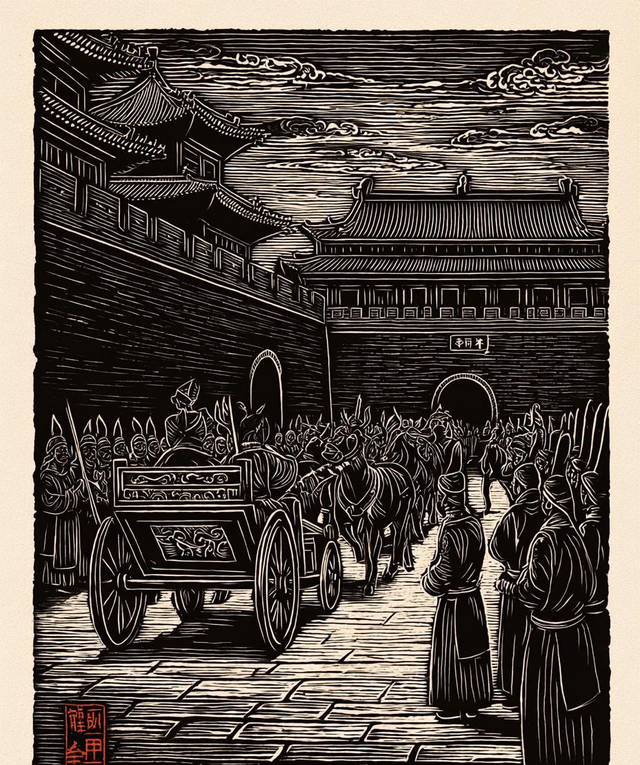 一个谋士，想向君主自荐，但没有门路，连人都见不着；君主经过时，他就在路边喂牛，