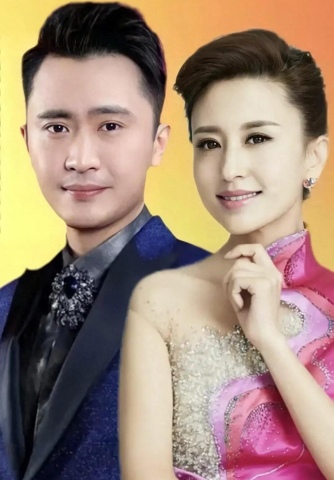 他们本都是央视里才华横溢的主持人，男的风度翩翩，英俊潇洒，女的貌美如花，有颜值有