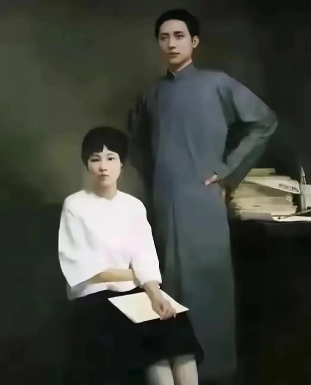 每次看到杨开慧的真实复原图，心头就像被什么挖了一下似的，她能亲眼看到现在的太平盛