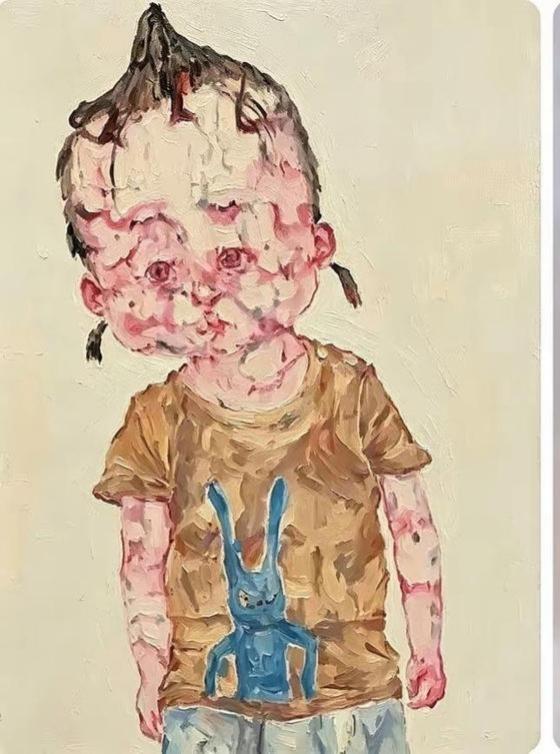 高下立判！同为清美作品，两幅孩童画作差距太扎心同样出自清华美院，两幅孩童画