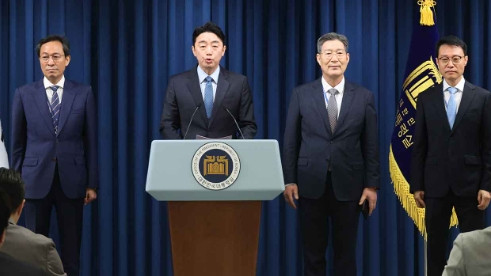 韩国总统室任命禹相浩为政务首席秘书、李圭渊为宣传沟通首席秘书、吴光洙为民政首席