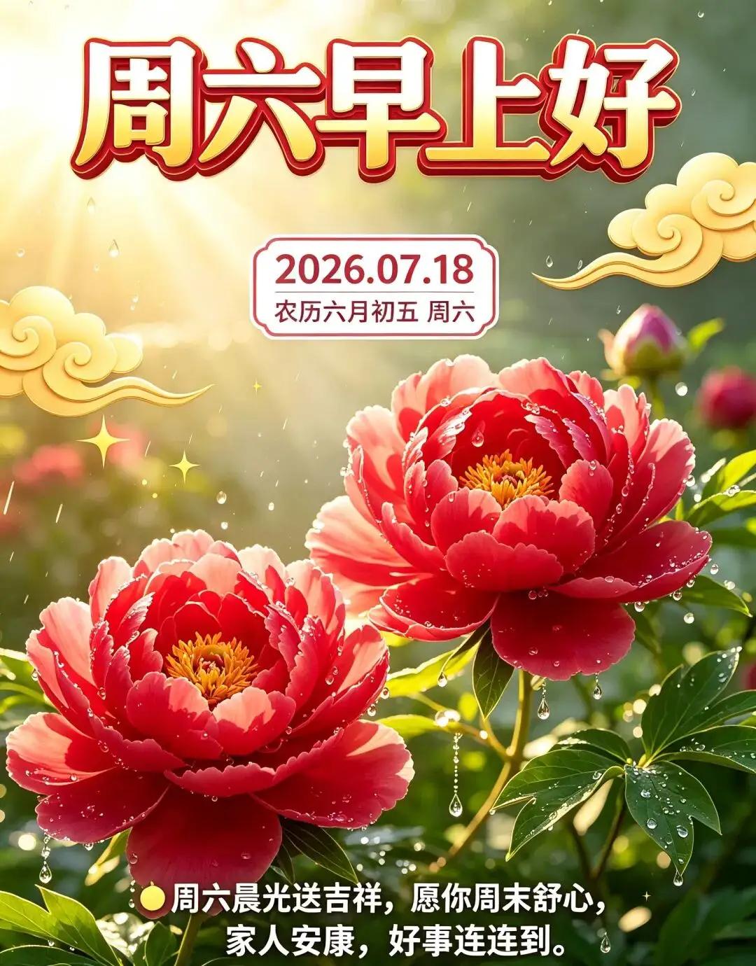 周六清晨，道一声温暖早安。由衷感谢各位粉丝与友友的一路相伴，你们的每一次点赞、每