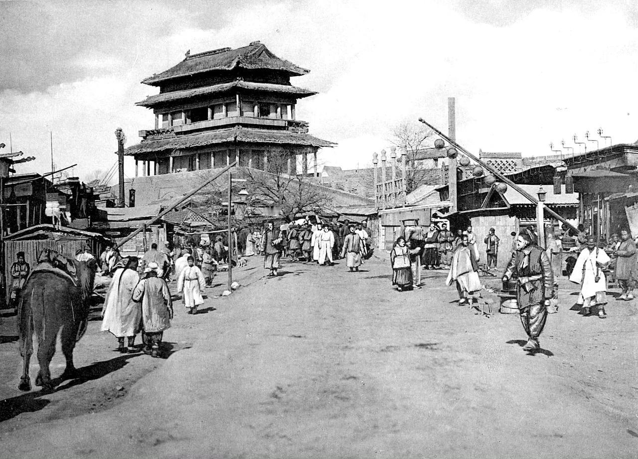 【老照片】1900年的北京摄影:阿尔方斯·冯·穆默