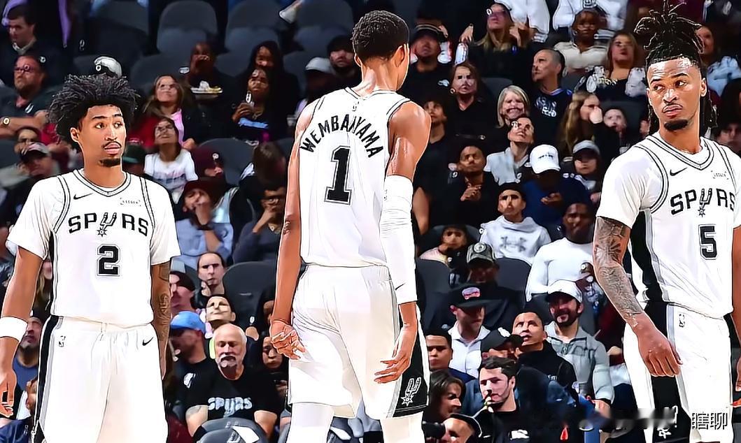 马刺如今取得开赛的5连胜有没有水分个人认为多少是有点的，当然，文班亚马的实力