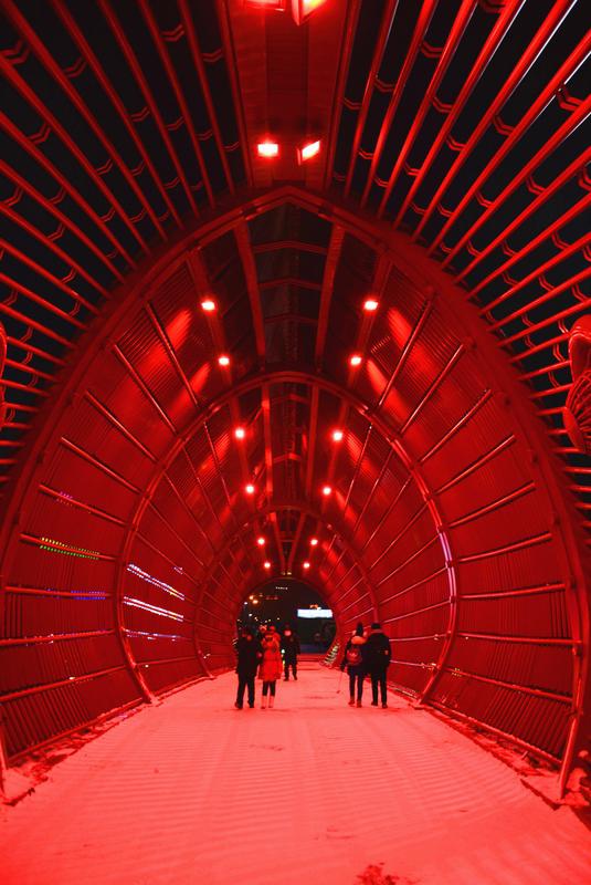 家人们谁懂啊，南方博主穿运动鞋闯哈尔滨冰雪大世界，刚到门口就被工作人员拦下，那语