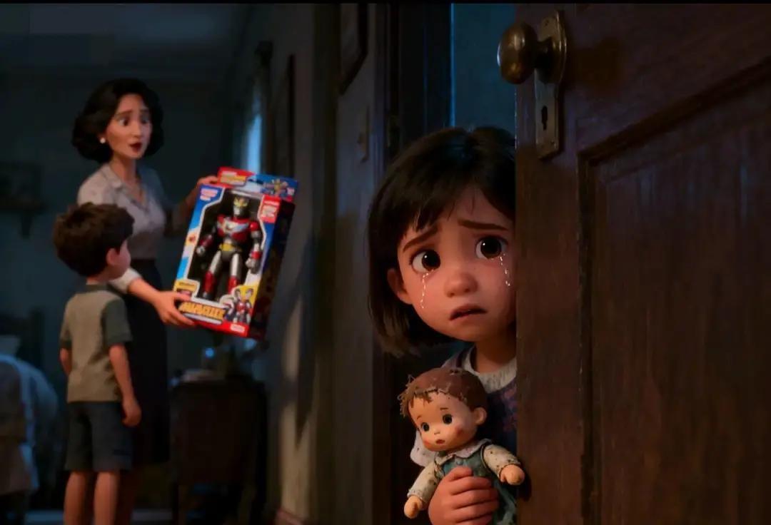 刷到一个继母发帖吐槽，说给亲儿子买了新衣服，没给丈夫和前妻生的老大买，老公当场黑