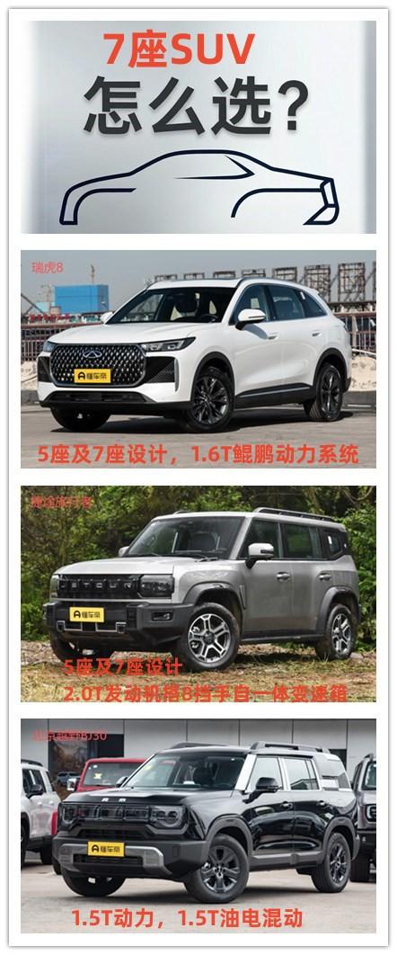 给大家推荐三款7座SUV，这类新车都有一个特征，就是价格部分较为便宜。第1款新