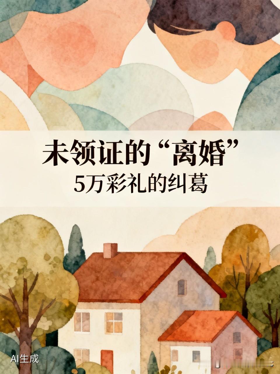邻居儿子离婚时，男方父母才知道，儿子和媳妇压根就没领结婚证。前期程序一样不少，男