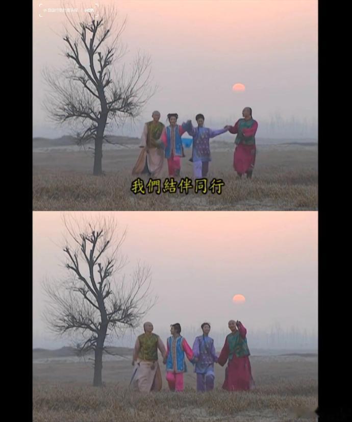 回顾琼瑶作品还珠格格二这里配上北方冬季独有的怆然萧瑟之景，冷色调的画面色彩下是