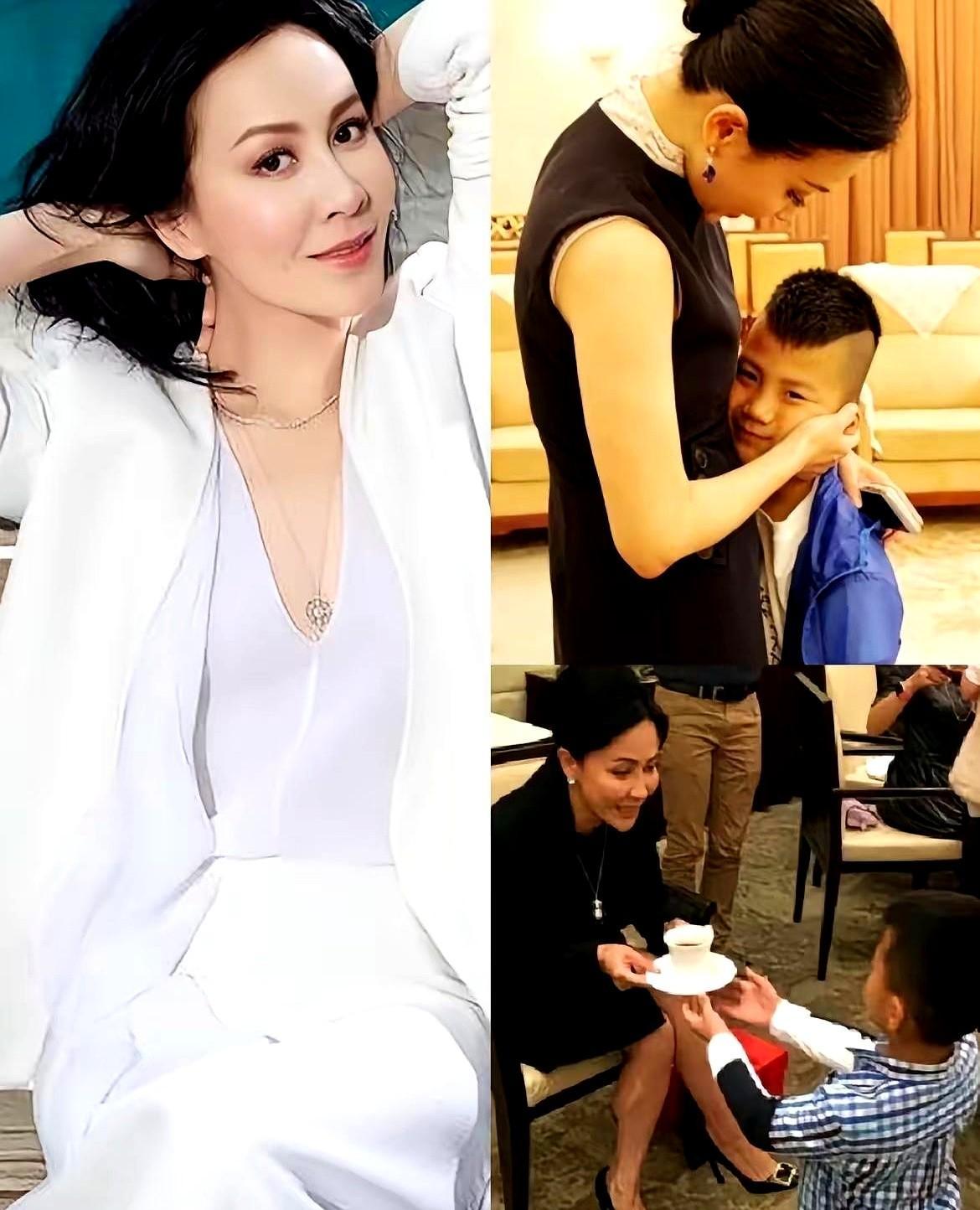 刘嘉玲把康康的名字写进房产证，不是亲生，胜似亲生。胡军没拦，梁朝伟也没意见，一