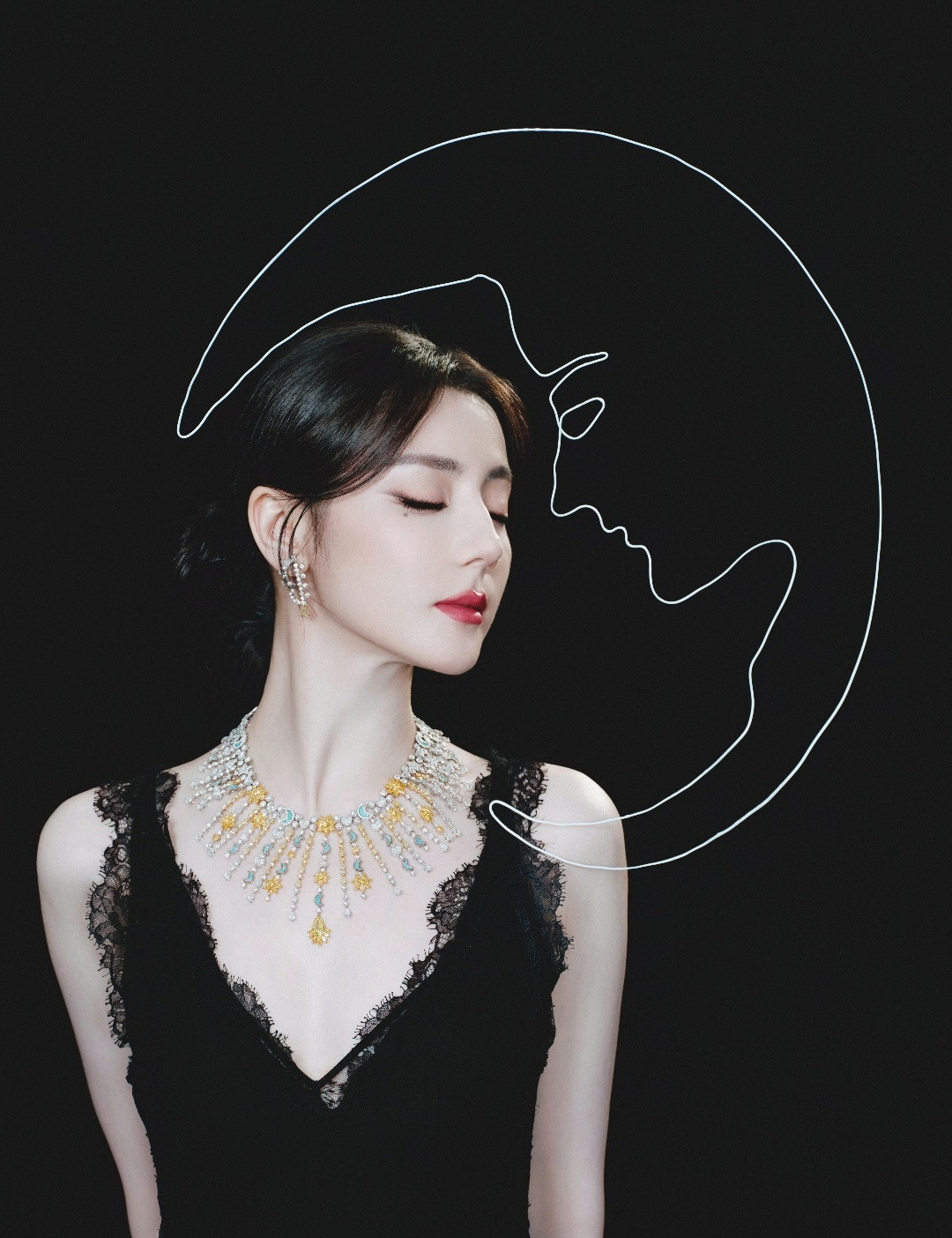 迪丽热巴的一组写真美图～