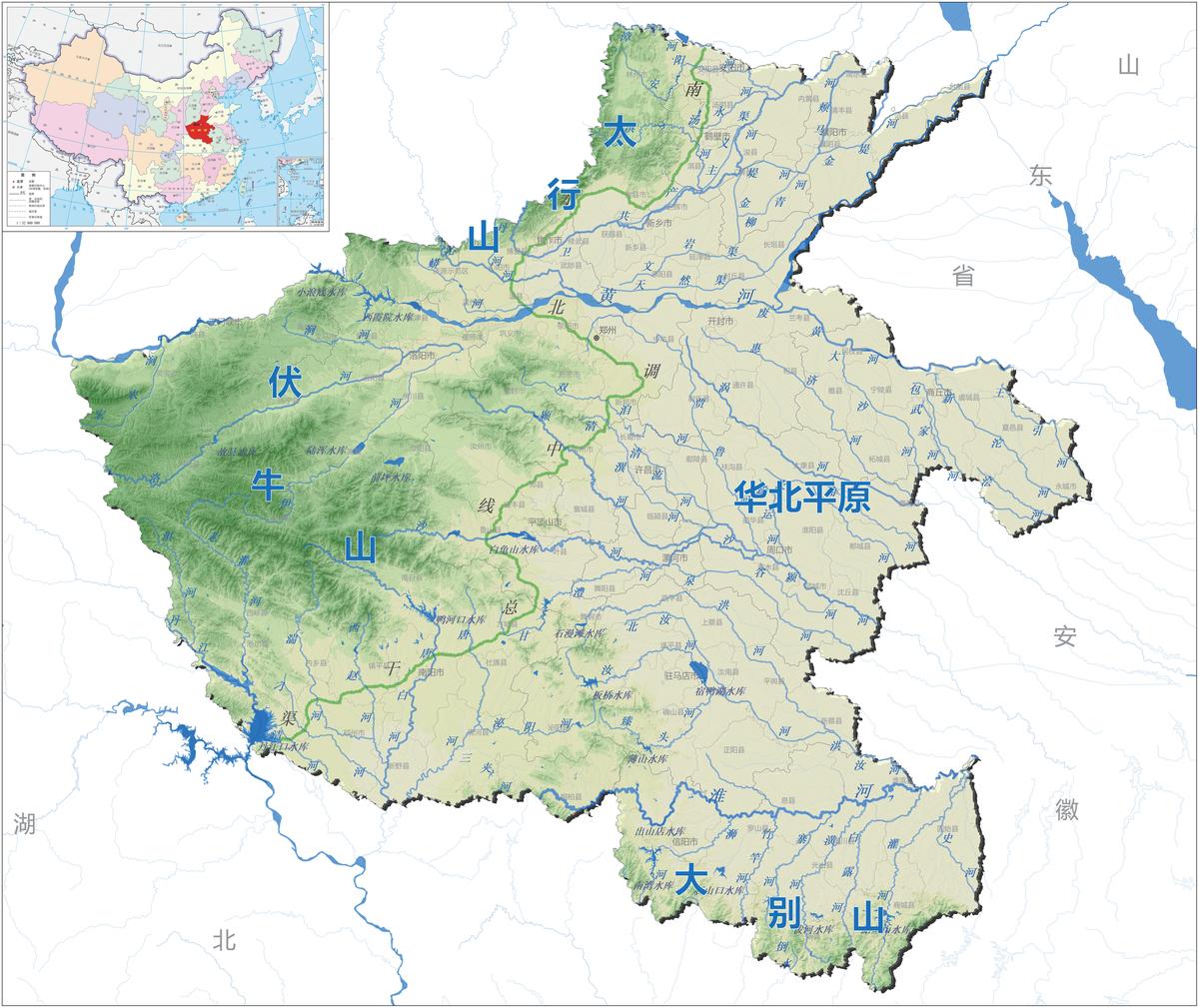 关于河南省的20条地理冷知识，看看您知道几个。1. 全国唯一跨长江、淮河、黄河