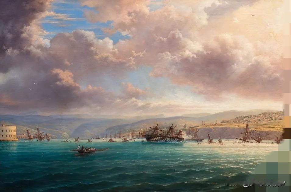 在1853-1856年的克里米亚战争当中，沙俄黑海舰队由于军舰数量、质量罗弱于对